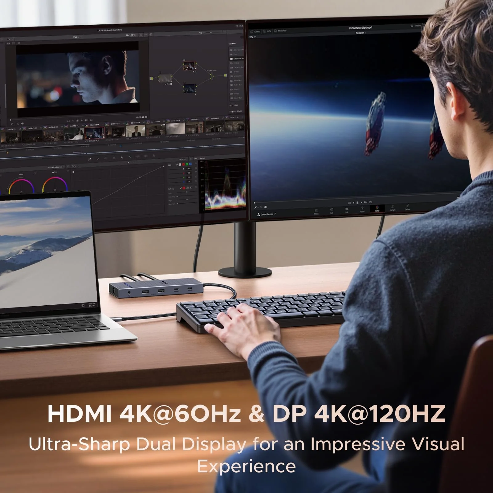 UGREEN Revodok Pro Docking Station (11-Port, Dual 4K@60Hz, 100W) - Image 3