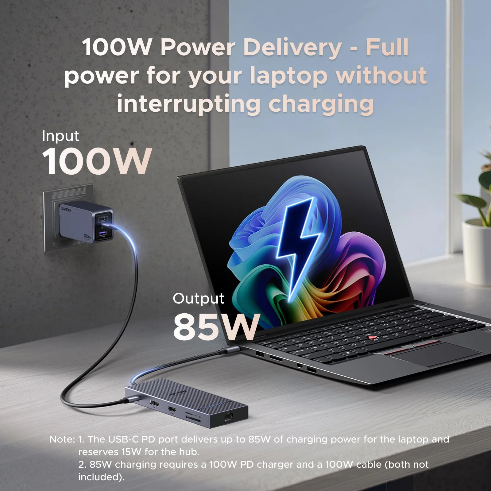 UGREEN Revodok Pro Docking Station (11-Port, Dual 4K@60Hz, 100W) - Image 6
