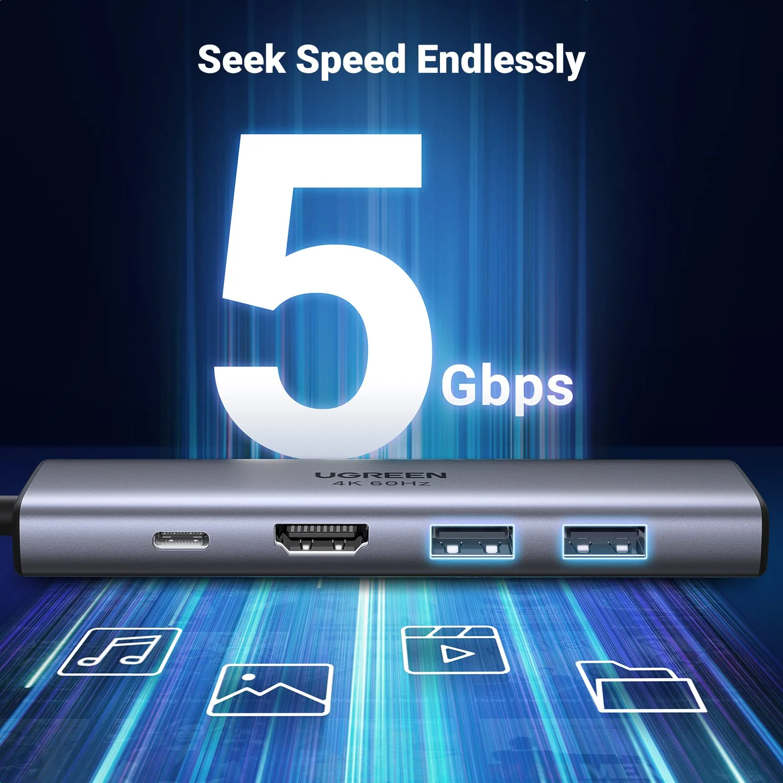 UGREEN 6-in-1 USB-C Hub - Image 6