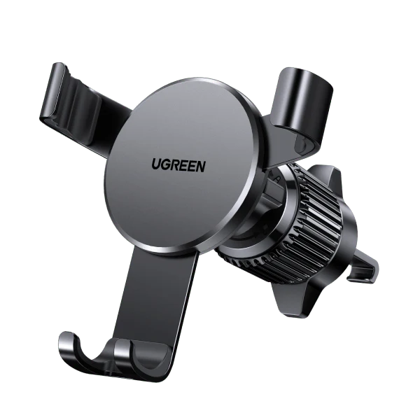 UGREEN Auto Lock 360° Adjustable Air Vent Car Phone Holder (Black)
