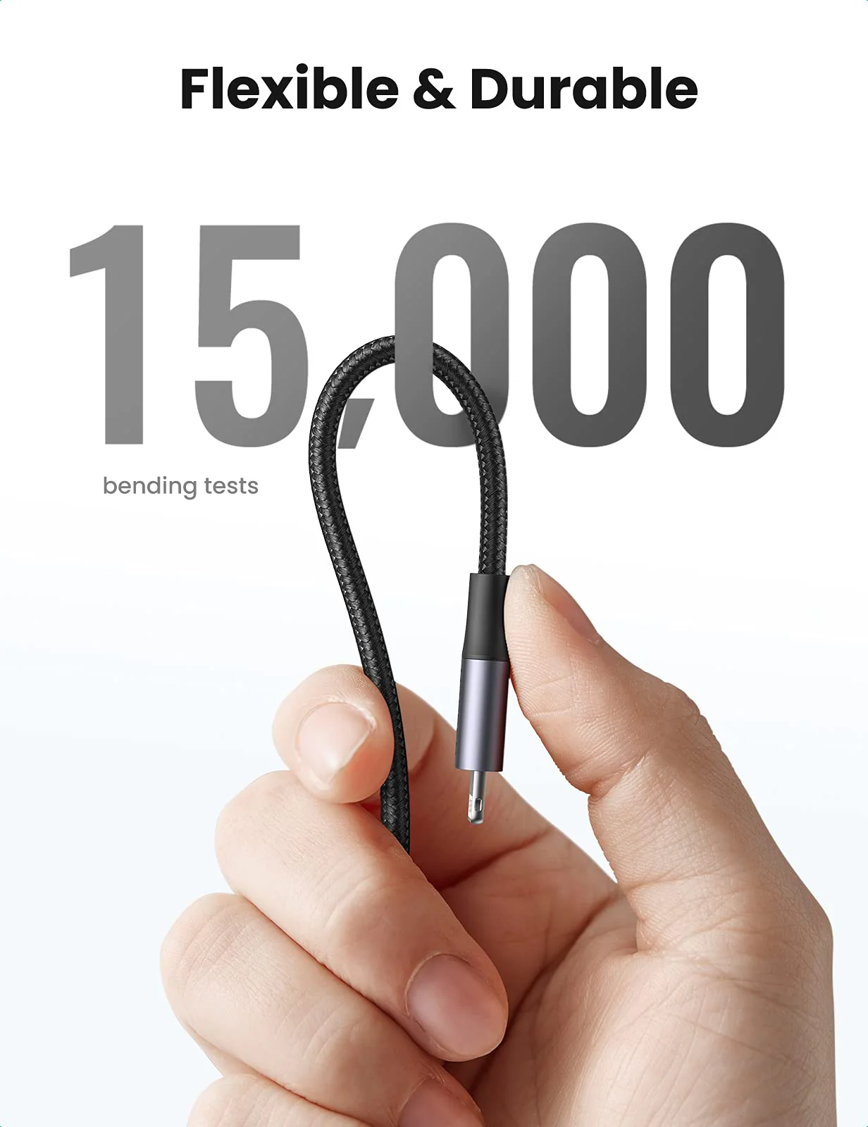 UGREEN MFi Braided PD USB-C to Lightning Cable - Image 6